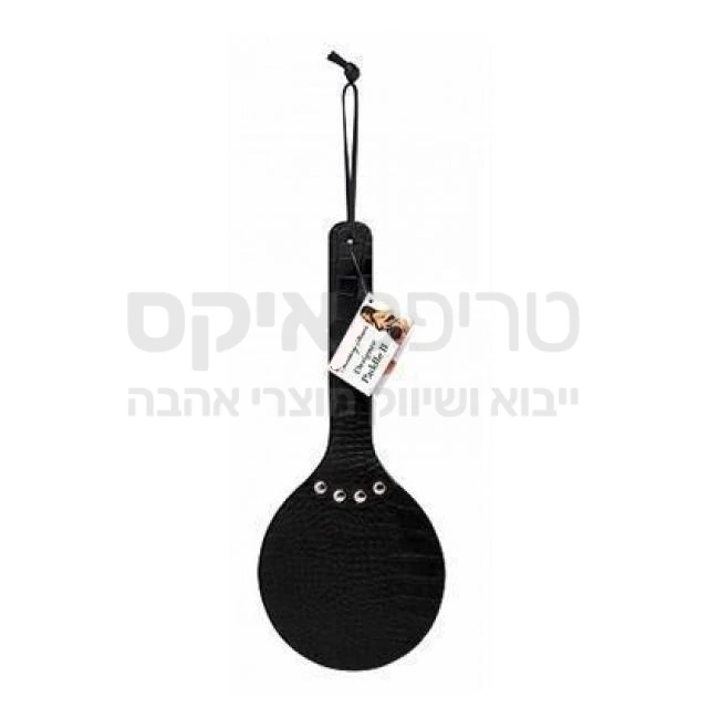 SPANK מחבט בגודל בינוני. עשוי עור איכותי רב שכבתי. עבודת יד משובחת.